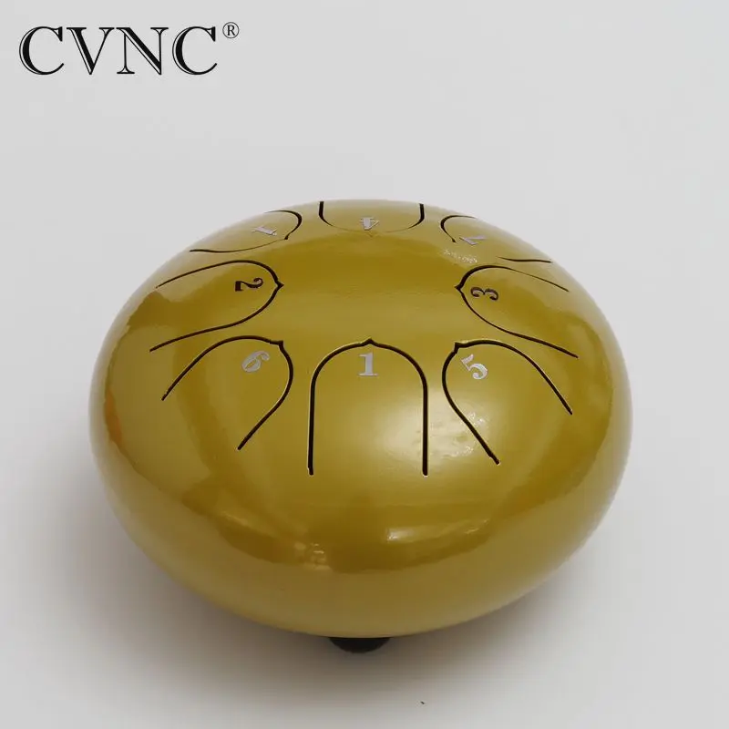CVNC " 8 примечаний C D E F G A B C стальной язычок барабан - Цвет: Светло-серый