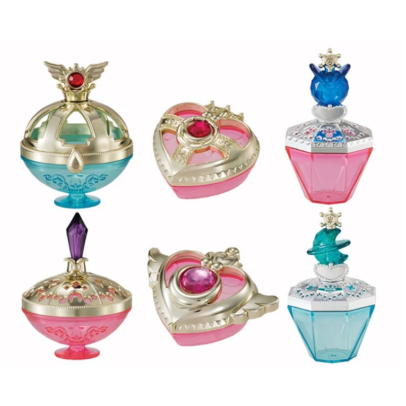 Sailor Moon Antique Jewelry Case Capsule Vol. 2 Set of 6 Gashapon Japan Anime Collectible Mascot Toys 100% Original |