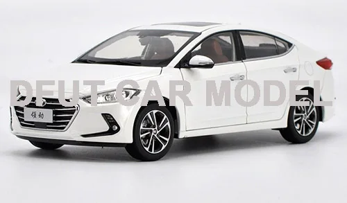 2 Масштаб 1: 18 игрушечный автомобиль из сплава hyundai elantra модель детских игрушечных автомобилей оригинальные авторизованные Аутентичные детские игрушки - Цвет: 2