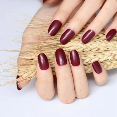 24 шт Горячая Мода конфеты цвет накладные ногти законченный дизайн 65 опционально - Цвет: P83XX