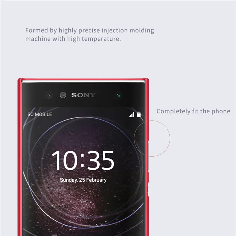 Чехол NILLKIN для sony Xperia XA2 ultra, чехол для ПК, чехол для sony XA2 Ultra, суперматовый защитный жесткий чехол для sony XA2 ultra