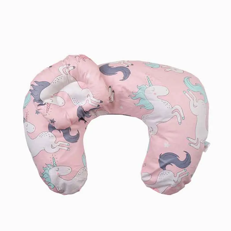 PKHorse Pillow Детские подушки для кормления, подушка для грудного вскармливания, u-образная подушка из хлопка для новорожденных, Подушка для кормления, детская кровать - Цвет: PKHorse Pillow