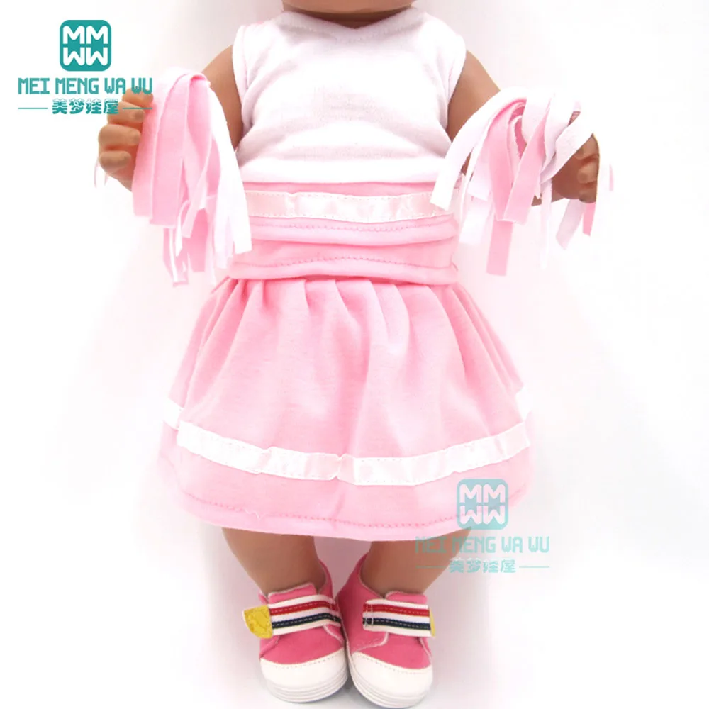 Dolls Clothes for 43-45cm new born doll accessories and American OG girl fashion casual dress | Игрушки и хобби