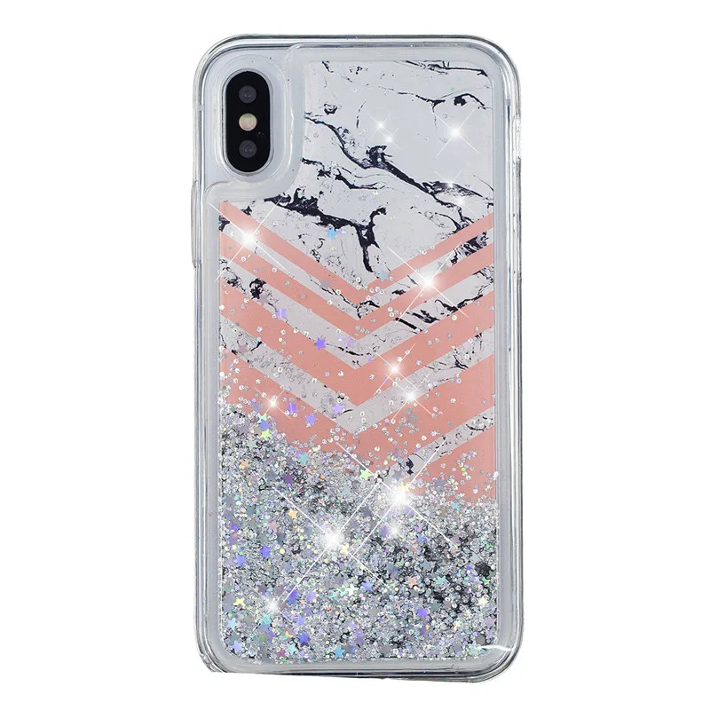 Style 1 XS MAX чехол для iPhone Xs max XR X чехол для iPhone 6 6s 5S SE 7 8 Plus Fundas силиконовая Жидкостная динамика с бабочкой чехол для телефона s - Цвет: Style 1