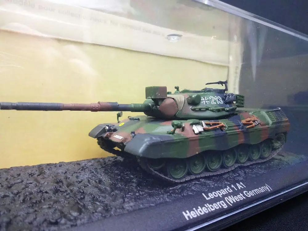 Leopard 1A1 Heidelberg Западная Германия 1/72 литье под давлением модель готовой Танк IXO| |