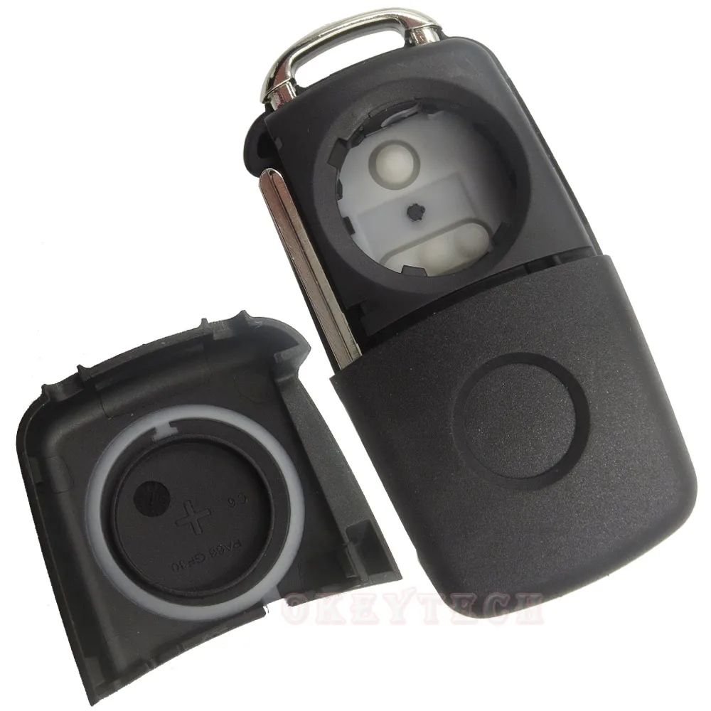 OkeyTech 5K0837202AD 3-кнопочный складной дистанционный ключ с чипом ID48 433 МГц для VW Volkswagen