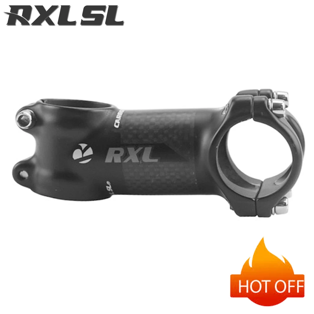 RXL SL велосипедный вынос руля легкий MTB рукоятка из алюминиевого сплава стебли 60/70/80/90/100/110/120 мм серое углеродное волокно стеблей Запчасти