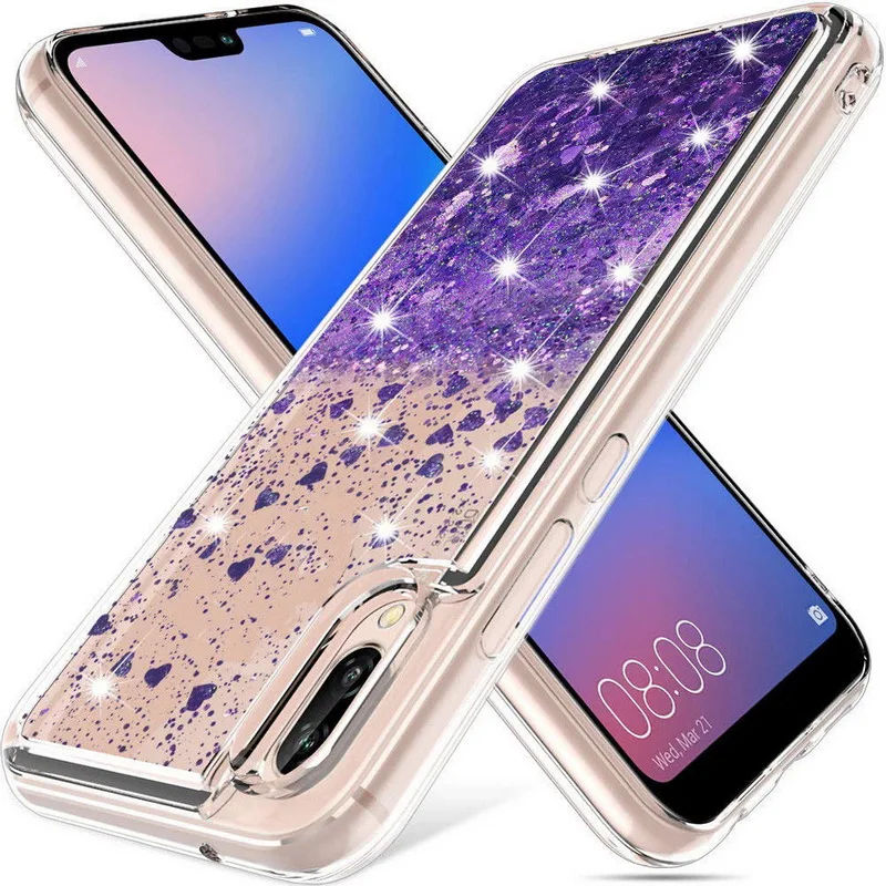 Блестящий чехол для телефона с сердечками для iphone 11 X XR XS MAX, жидкий зыбучий песок, чехол для iphone 5 5S se, 6 S, 6, 7, 8 Plus, Блестящие Блестки