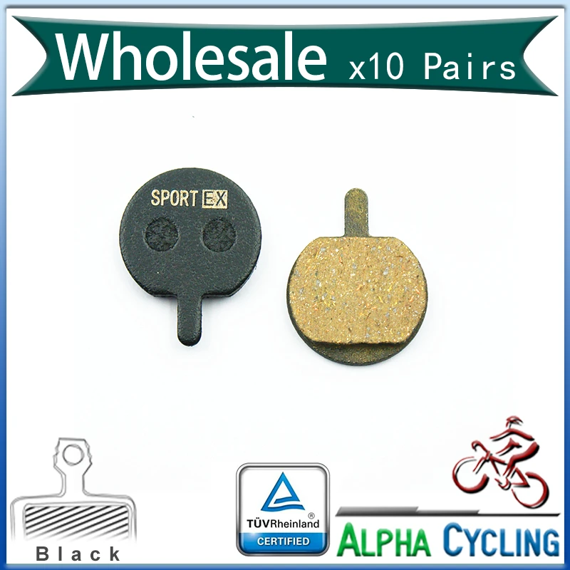 

Bicycle Disc Brake Pads For JAK-5 Disc Brake, Resin Original, 10 Pairs Sport Ex