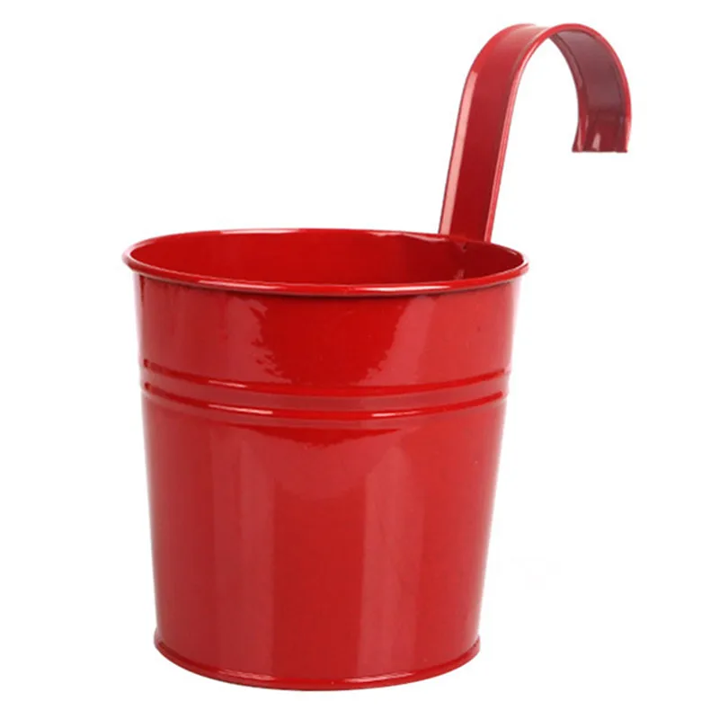 Прекрасные подвесные горшки металлический Железный цветочный горшок подвесной