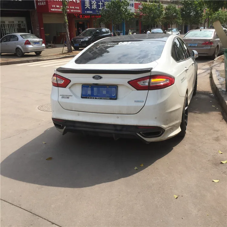 Для FORD Mondeo спойлер 2011-2013 Mondeo спойлер Высокое качество ABS Материал заднего крыла первоклассника Цвет задний спойлер