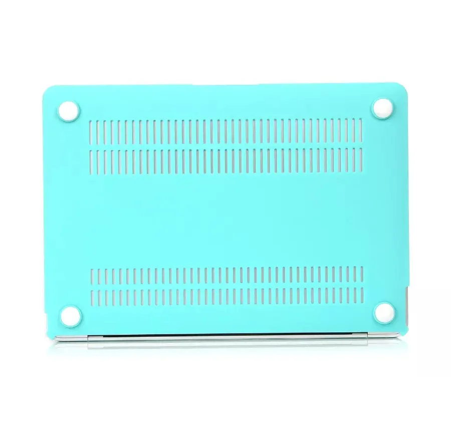 Матовый прорезиненный жесткий чехол для Macbook New Pro 13 15 Retina 12 дюймов MAC Air 11 ноутбука +