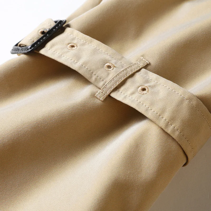 Роскошный дизайнерский женский плащ 2018 свободный двубортный высшего качества