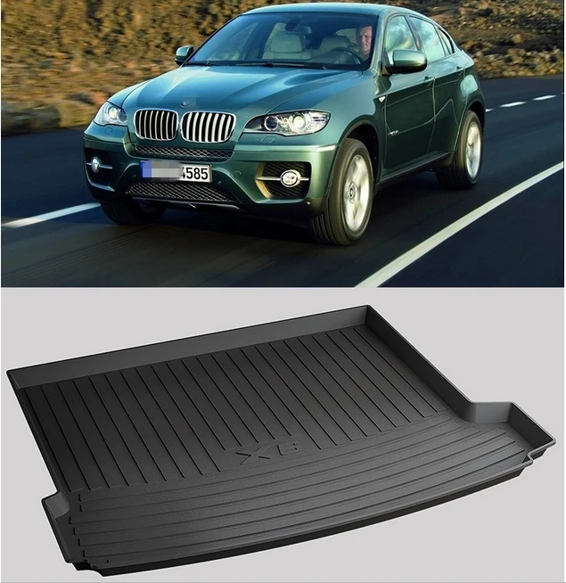 Хорошо! специальная магистральных коврики для BMW X6 2017-2014 F16 водонепроницаемый boot