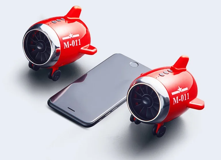 Портативный мини динамик Bluetooth 360 Хрустальный звук аккумулятор 500 мАч пилотный