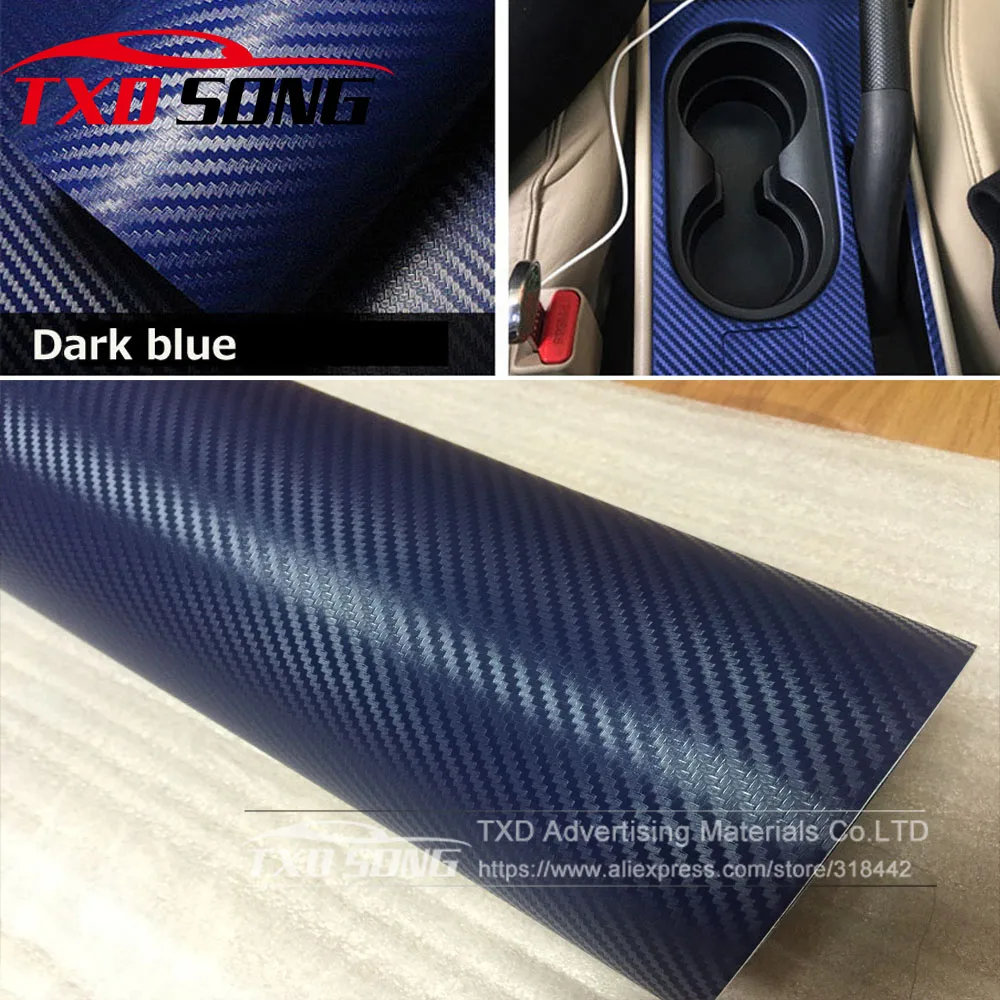 Автомобильная 3d пленка из углеродного волокна 30x127 см (12x50 дюймов)|film sticker|car stickercar