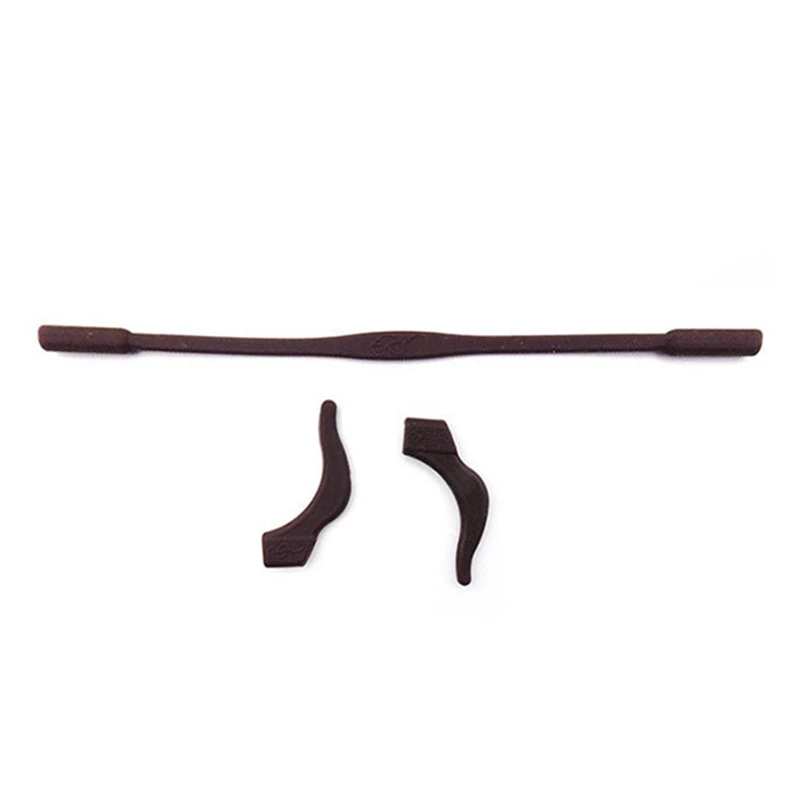 2 шт./лот силиконовые противоскользящие ушные крючки с фиксированной лентой