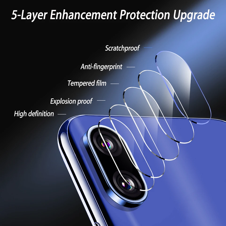 Задняя камера из закаленного стекла для Xiao mi redmi 7 pro 9 8 SE Pro x 2 S 3 A1 A2 Lite 5X 6X Pocophone F1