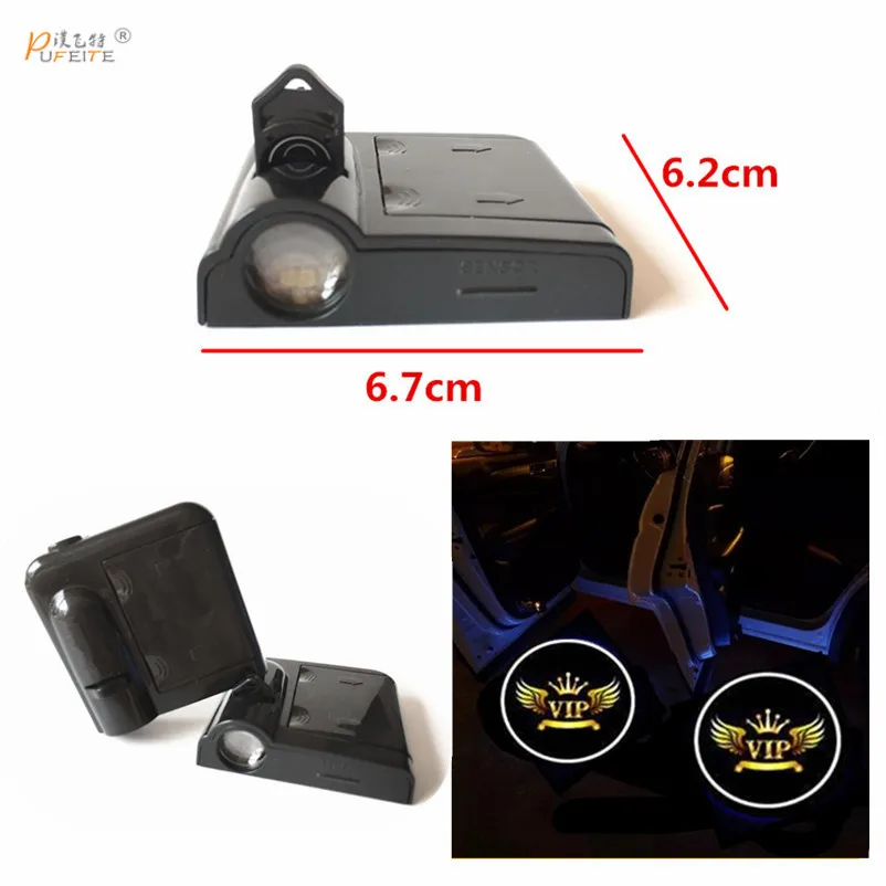 2 шт. двери автомобиля Добро пожаловать логотип проектор свет для Ssangyong Rexton Kyron