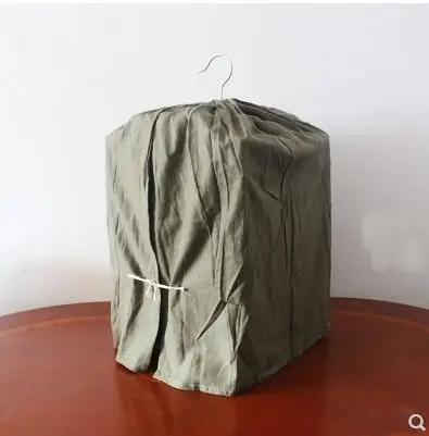 Тканевый чехол для птичьей клетки тканевый в клетку маленький круглый | Дом и сад