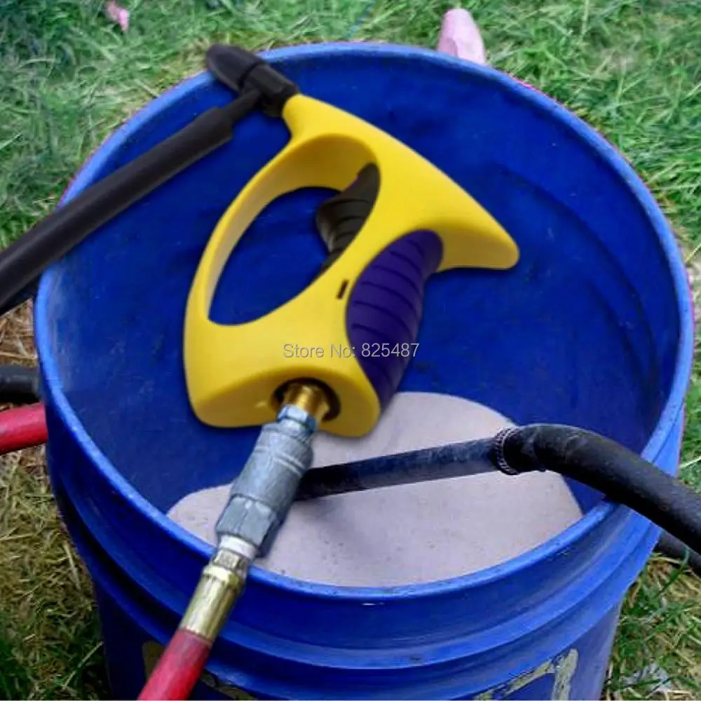 LEMATEC абразивный пневматический Пескоструйный пистолет с шлангом для