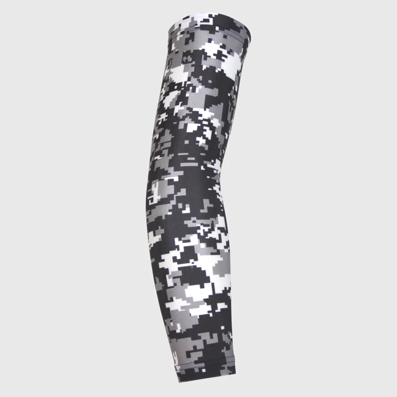 black gray white 2 шт MTB велосипед велосипедные рукава рука грелка УФ-Защита Велоспорт рукава рука грелка для езды Гольф рука рукава - Цвет: black gray white