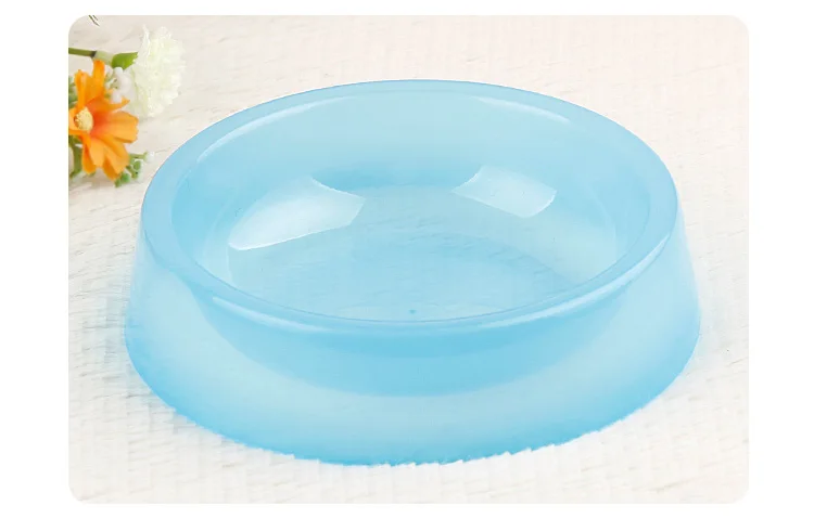 Dog Cat Food Drink Water Bowl Standard Pet food bowl Portable PlasticTravel Feeding Durable Dish Feeder | Дом и сад