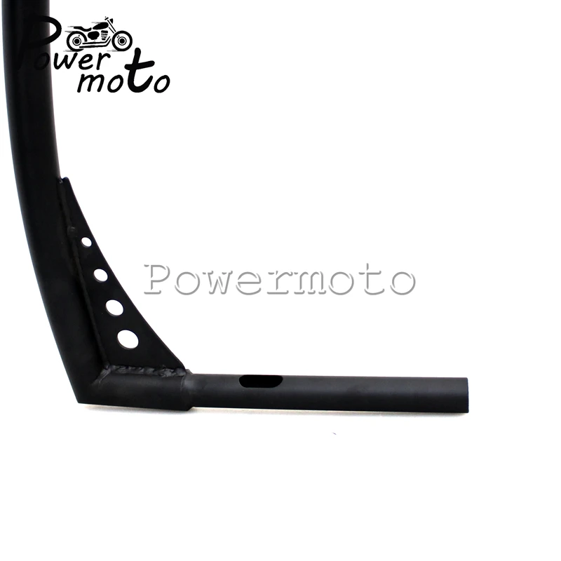 1" Rise 1-1/4" черный мотоцикл на заказ APE вешалка руль Жир Бар Ручка для Harley Sportster Touring Dyna