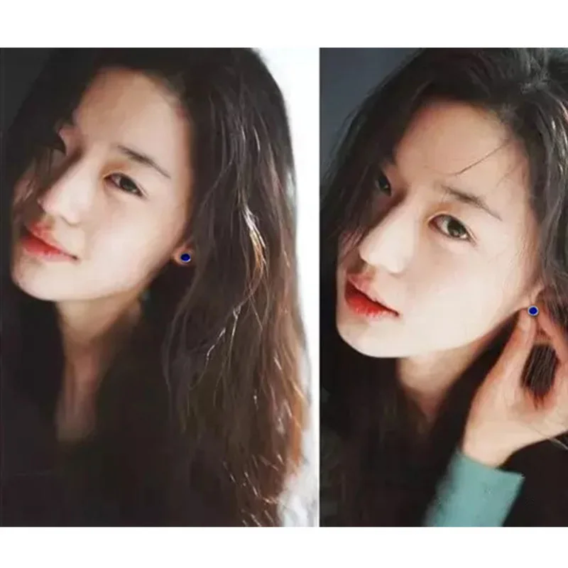 Женские и мужские серьги из серебра 925 пробы 3 цвета|earrings for|earrings for womenearrings free shipping |