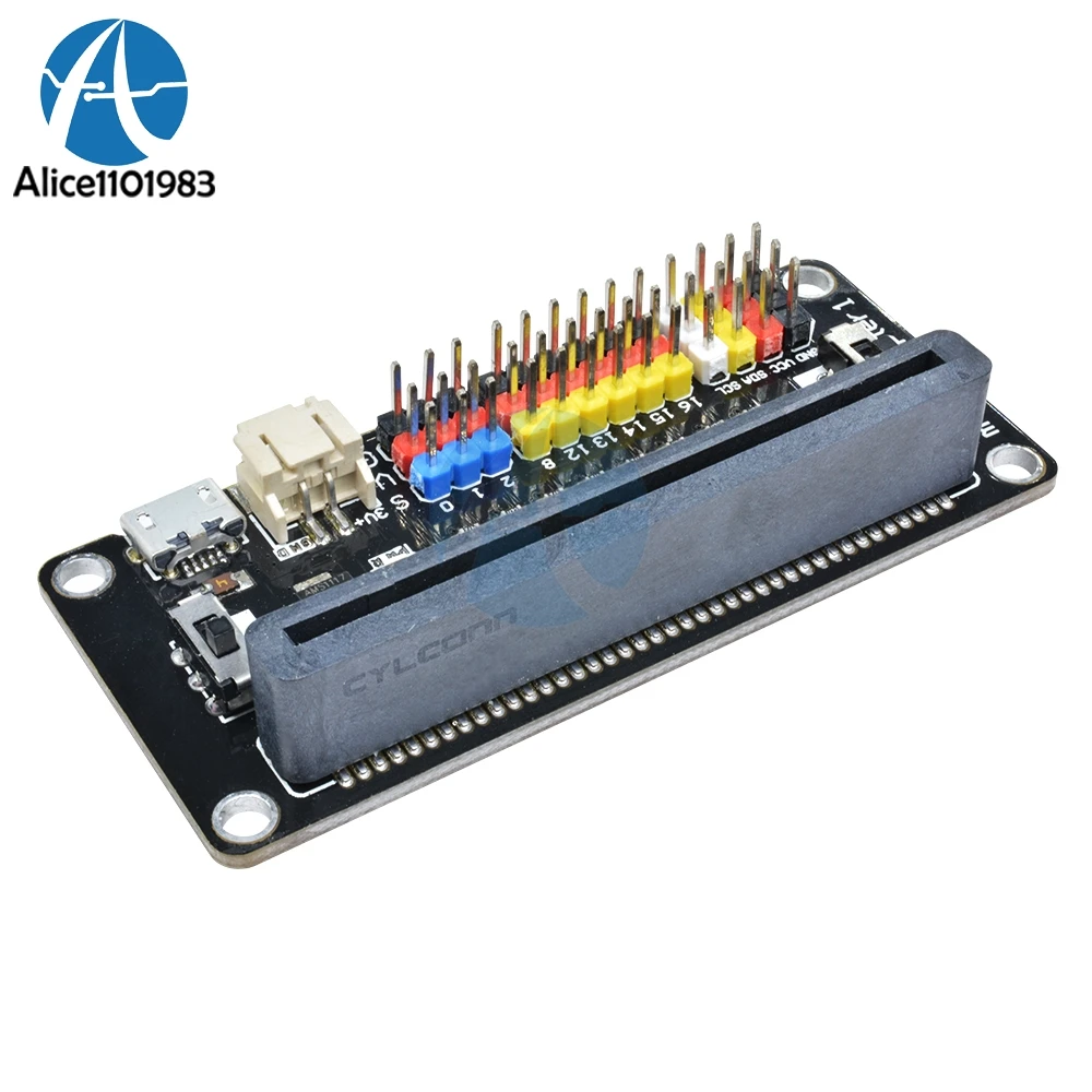 Плата расширения модуля микробитного датчика 3 5 в Конвертация I2C для BBC Micro:bit