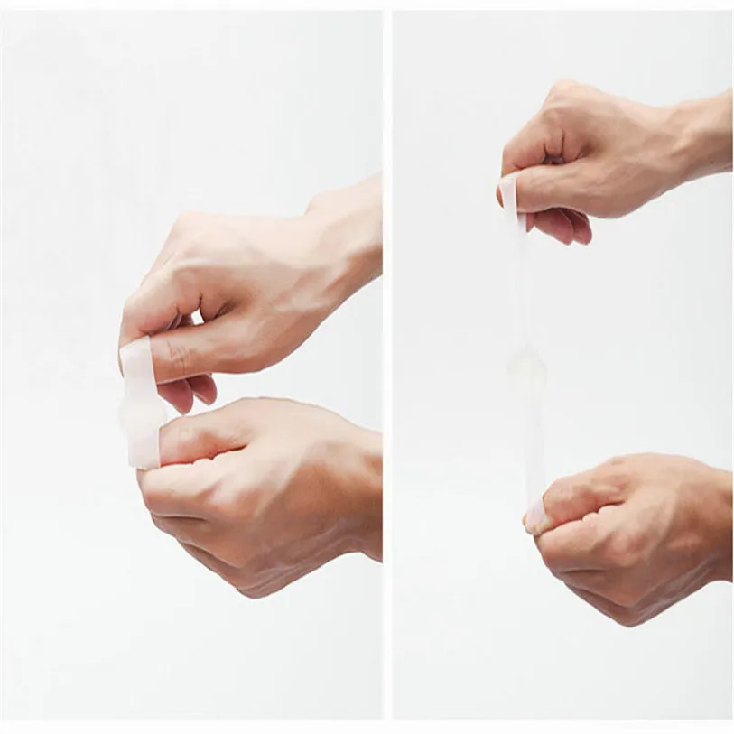 MENOW 2 пары силиконовый разделитель для пальцев ног Мягкий гель петли