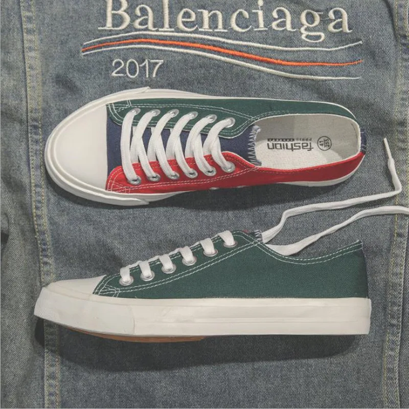 Туфли женские джинсовые с высокой шнуровкой на плоской подошве винтажные 2019 |