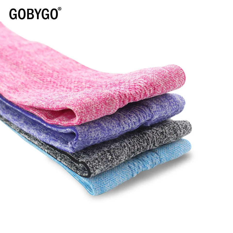 GOBYGO Elastic Sweatband Sports Gym Headband Anti-Slip Women Men Breathable Basketball Fitness Yoga Volleyball Cycling Hair Band | Спорт и