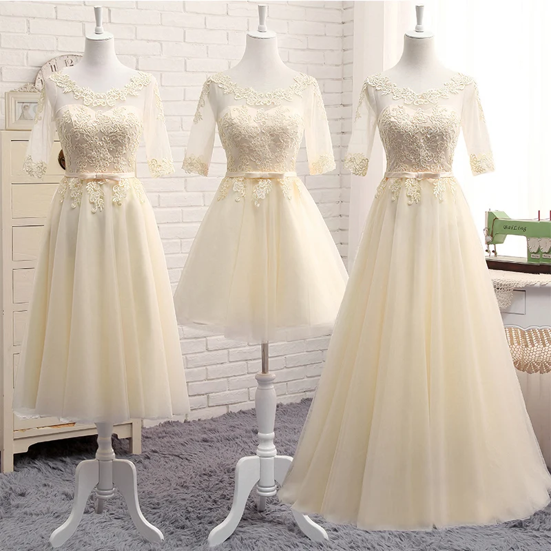 Платье с коротким рукавом MNZ 5608X # Круглый вышивкой на шнурках весну 2019 новое