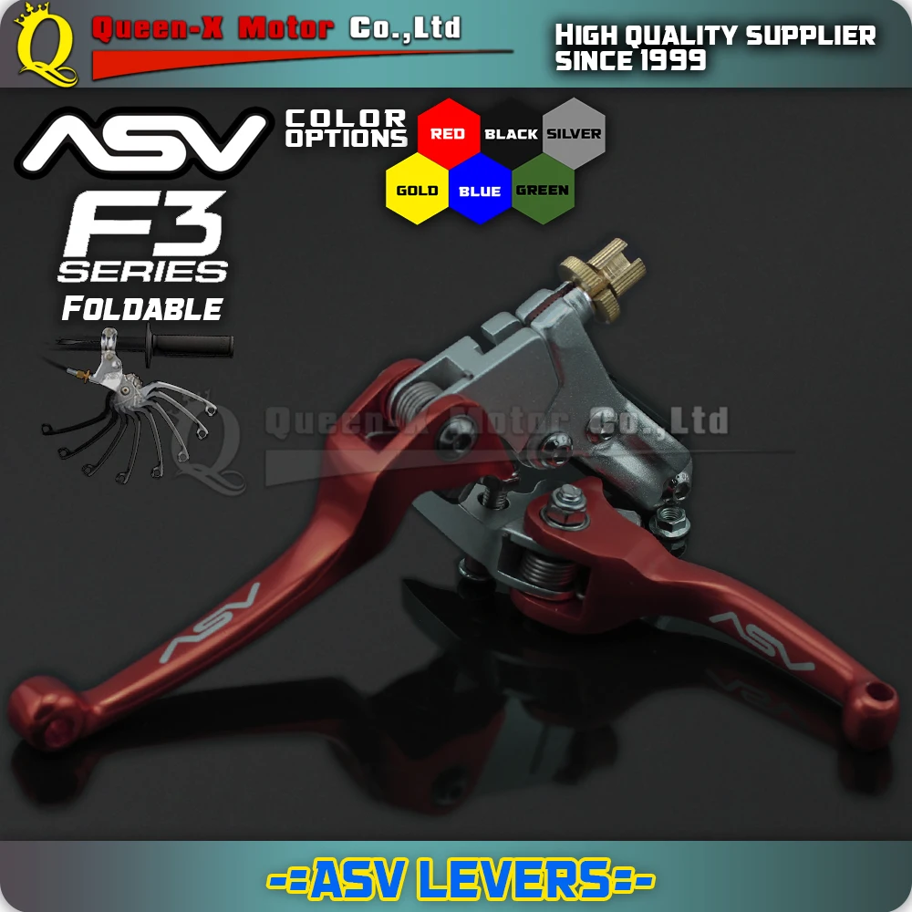 ASV F3 Series 1ST складные легированные аксессуары для мотокросса питбайка грязи
