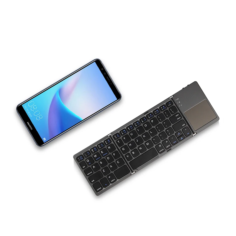 Для планшетов Mi Pad 4 lenovo Tab 4 Plus huawei mediapad m3 chuwi hi9 hi10 pro, трехслойная Беспроводная клавиатура Bluetooth, чехол для ПК
