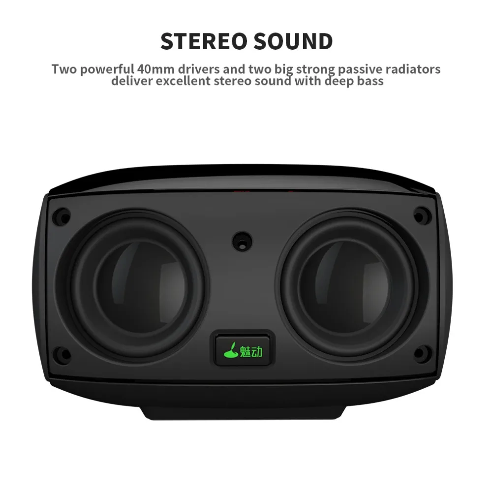 Портативная Bluetooth Колонка Meidong Беспроводная колонка звуковая система