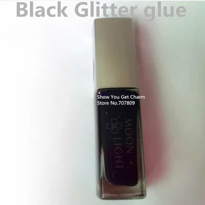 1 шт., черный блестящий клей, гель для татуировок, набор для Временной Татуировки, бесплатная доставка