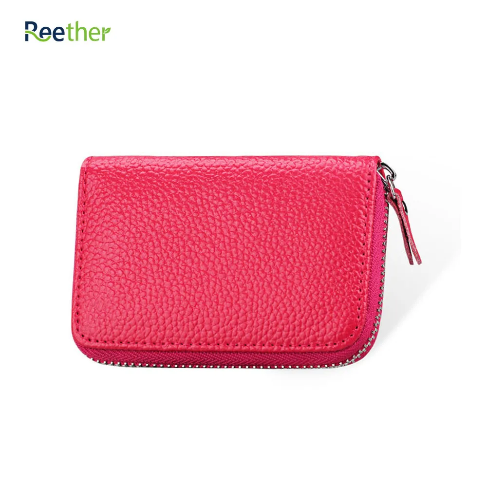 Reether карты Сумки держатель кредитной пикап Вышивка Крестом Пакет ID банковской