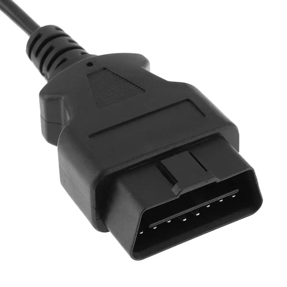 OBD II 16 контактный штекер для DB9 RS232 1 м автомобильный Удлинительный кабель