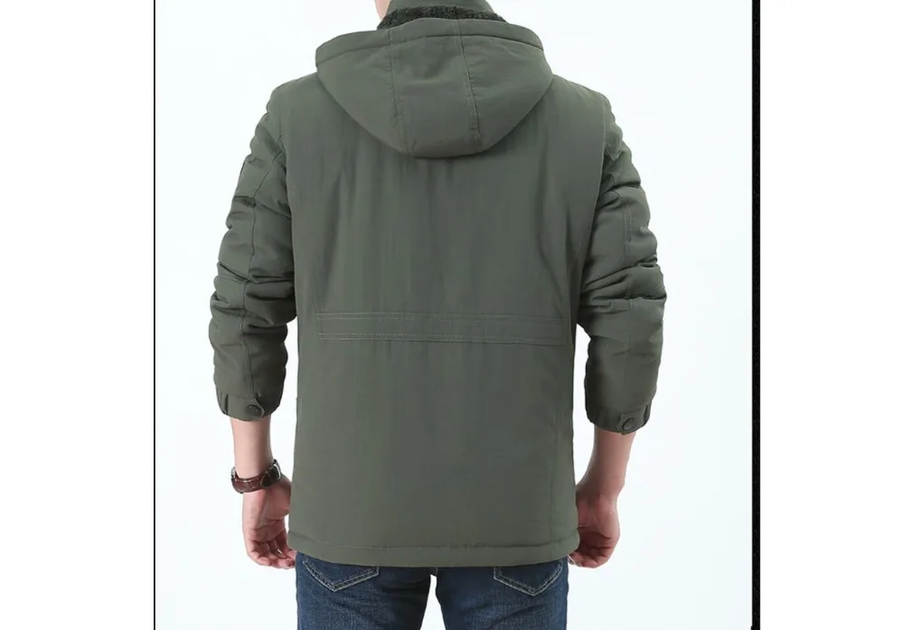 ROHOPO Parkas Deportes мужские непромокаемые парки прямые deportes safari толщина куртка флисовая теплая парка мужское теплое пальто