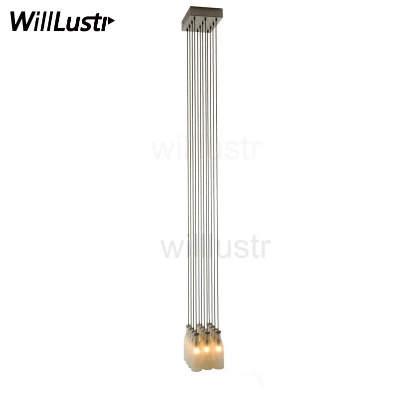 Современная Подвесная лампа для молочной бутылки TeJo Remy дизайн отеля ресторана