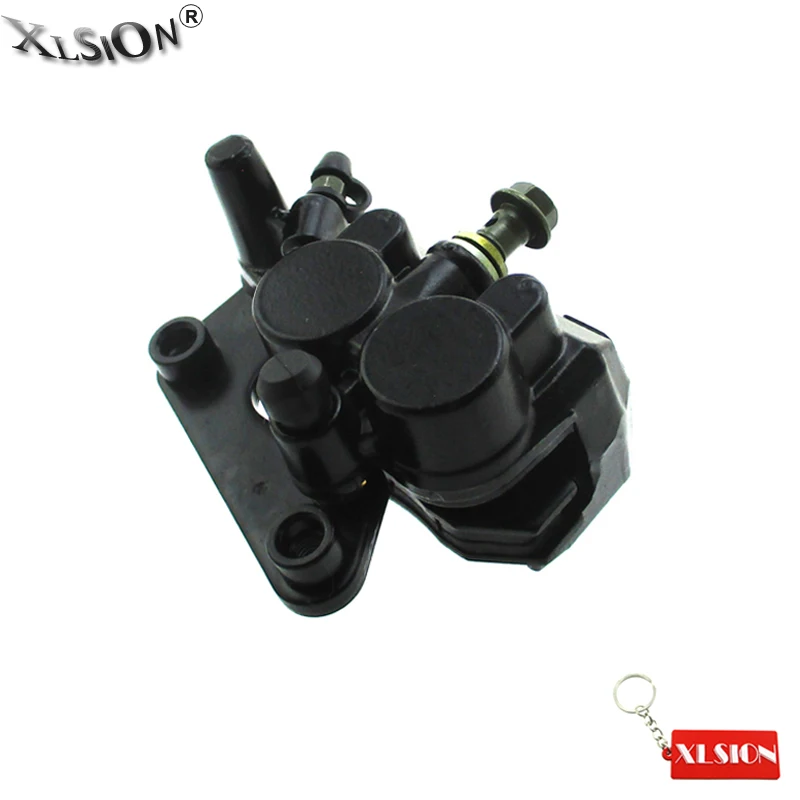 XLSION Aftermarket передний дисковый тормозной суппорт левый 2 поршня для скутера 50cc 125cc GY6