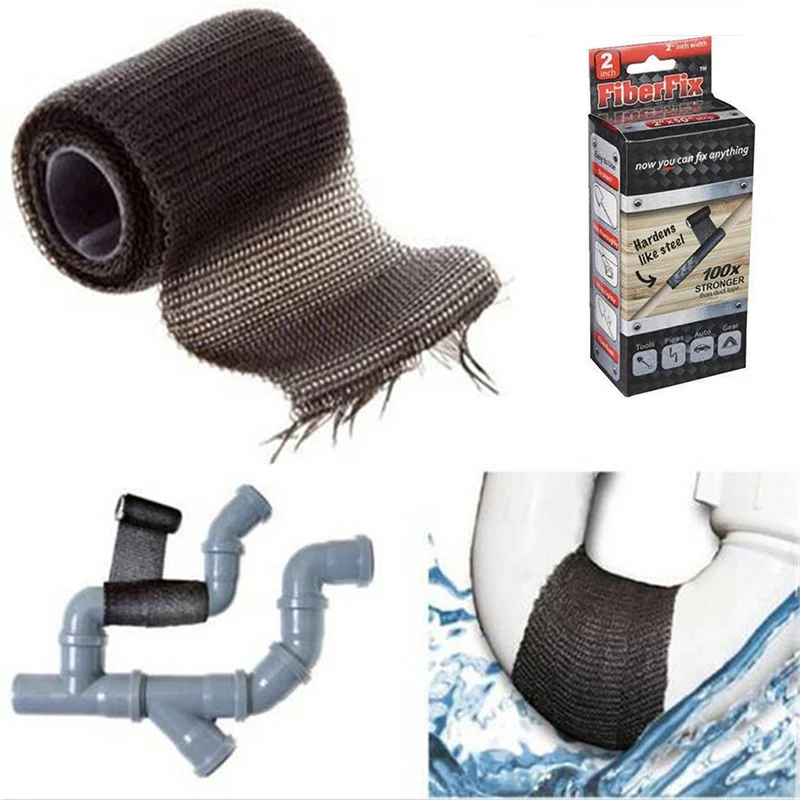 Fiber Fix Tapes Multifunctional DIY Ridiculously Strong Household Garden tools Repair Wrap Fiber Fix Super Adhesive Tape