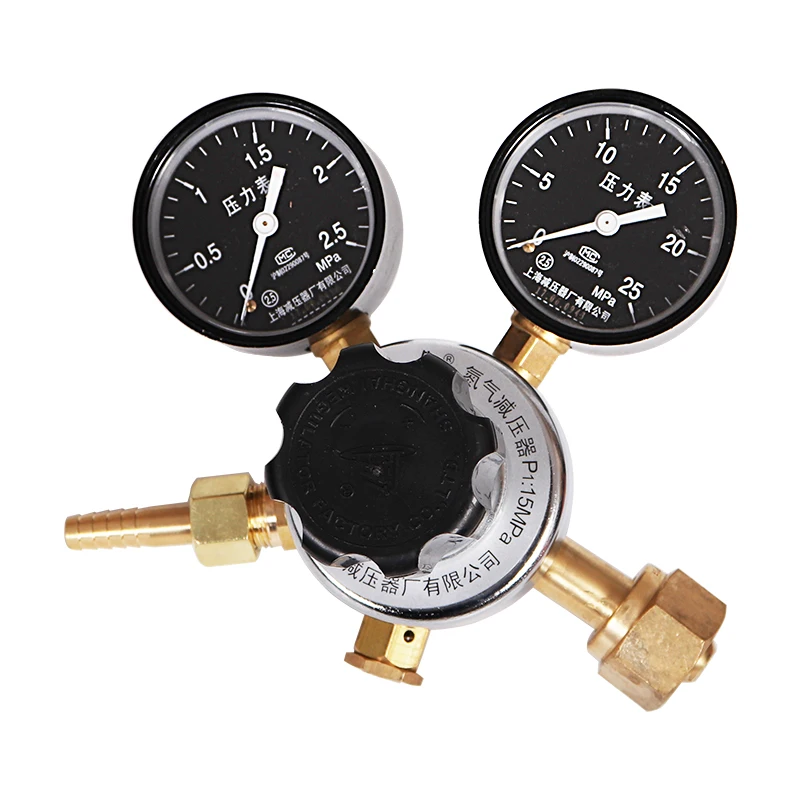 

YQD-6 Shanghai turbocharger plant nitrogen voltage regulator voltage regulator pressure gauge national mail