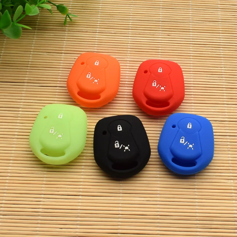

Набор силиконовых чехлов для ключей автомобиля, защитный чехол для SSANGYONG ACTYON KYRON REXTON, 2 кнопки, резиновый чехол для пульта дистанционного упр...