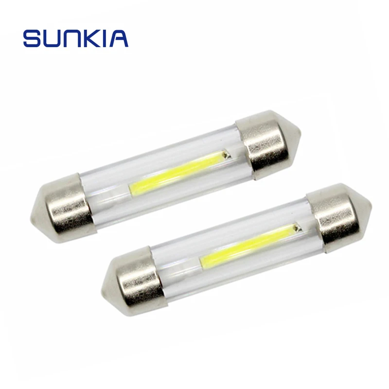 SUNKIA 2 шт./пара Автомобильный светодиодный источник света авто интерьерная лампа