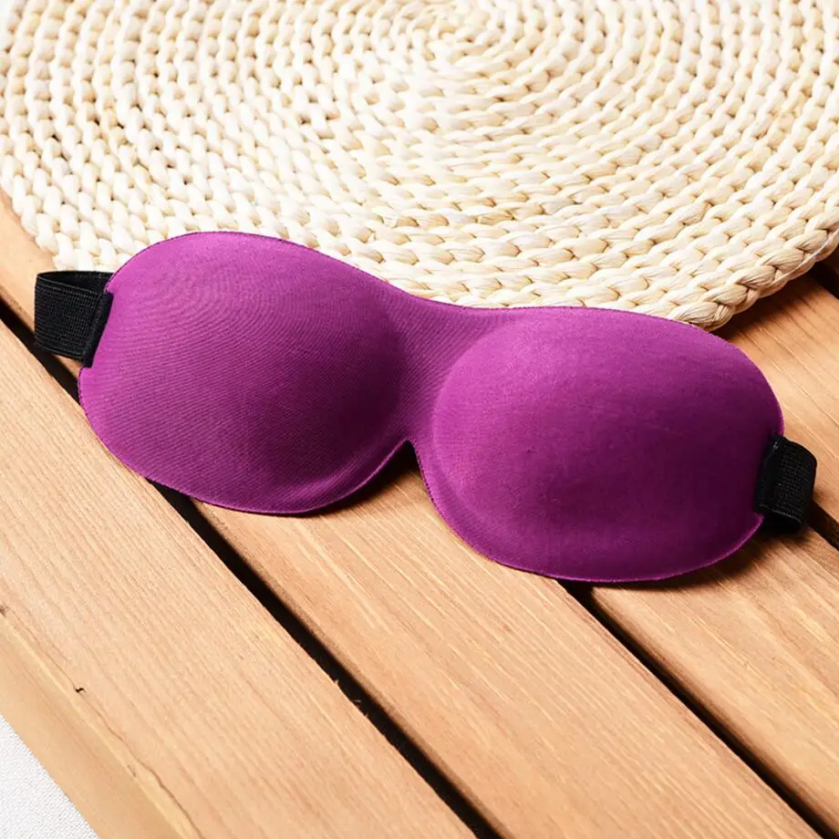 

1pc 3D Sleeping Eye Mask Nap Eye Shade Sleep Mask Black Mask Bandage on Eyes for Sleeping-MSK28