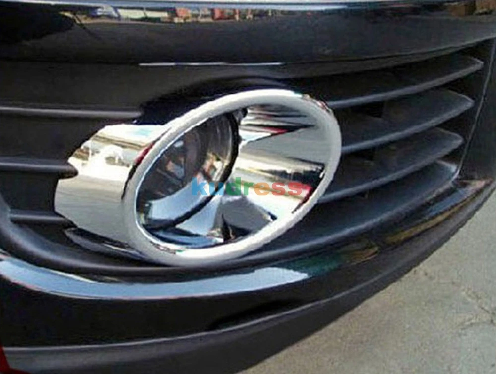 Для Volkswagen VW Jetta MK5 2005 2006 2007 2008 2009 2010 ABS Хромированная передняя противотуманная фара крышка планки автомобильные аксессуары