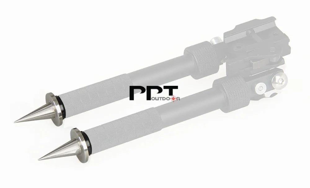 Охотничьи Bipod E.T Dragon ножки атласные Быстросменные шипы из нержавеющей стали 2 шт.